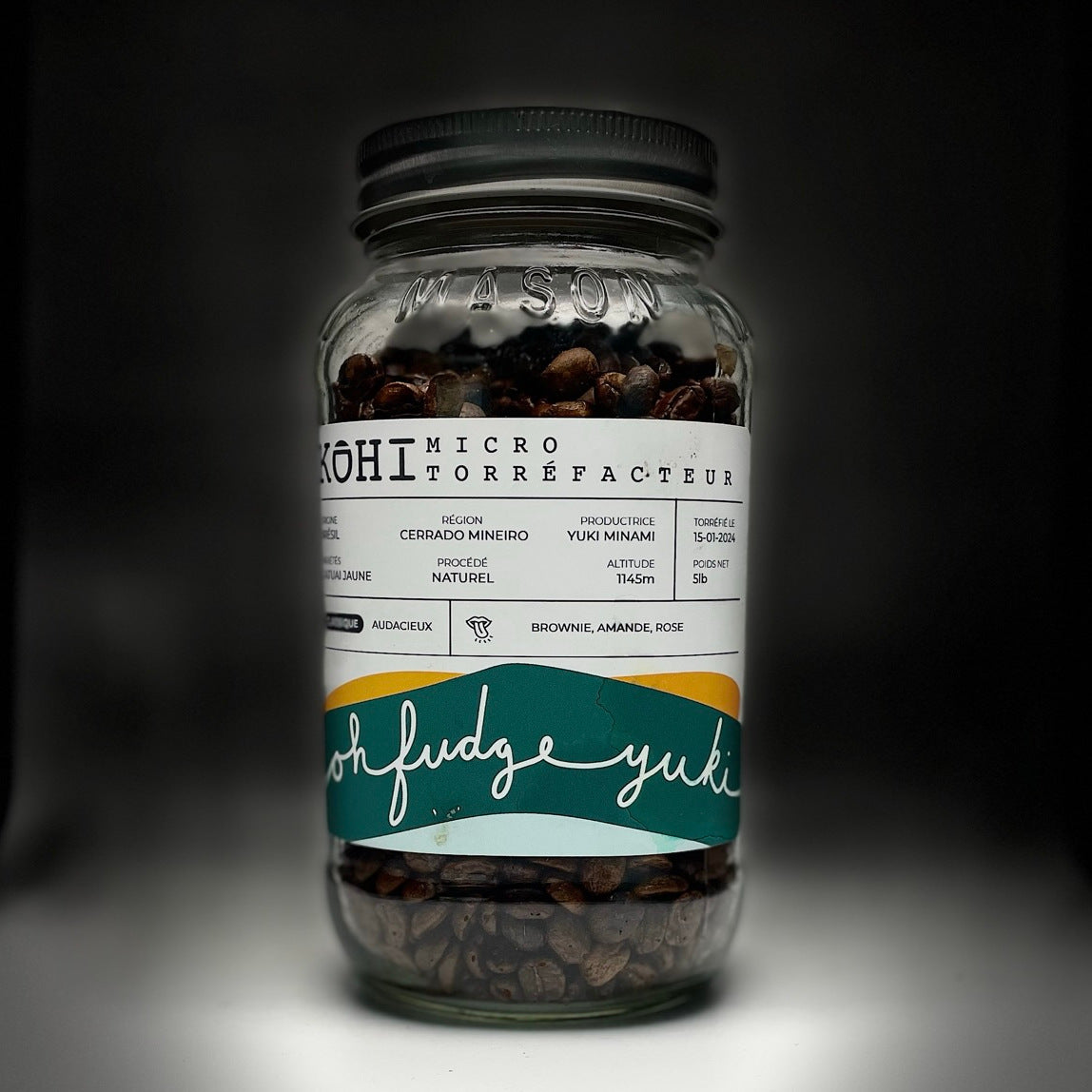 Micro-roasted coffee