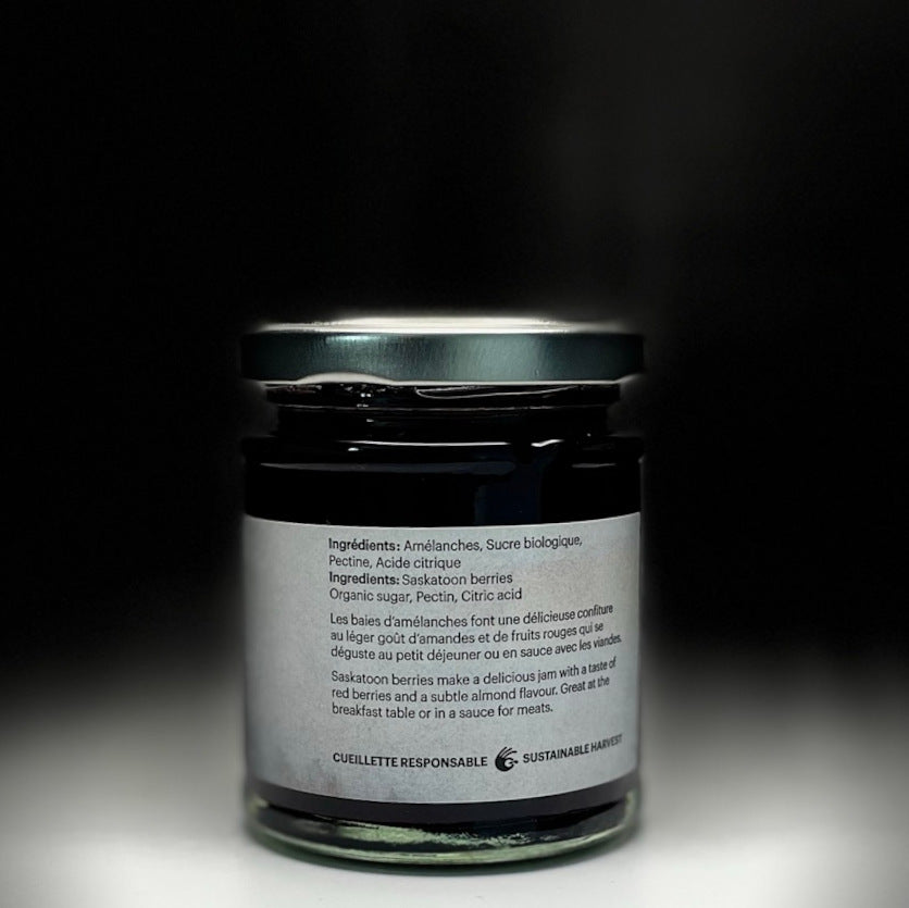 Saskatoon berry jam