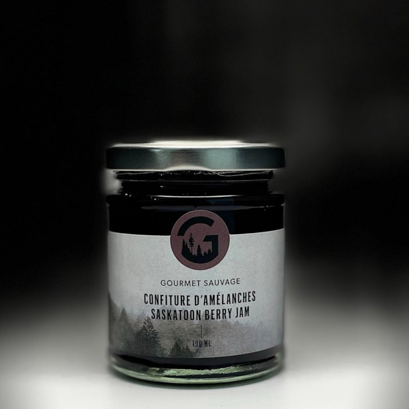 Saskatoon berry jam