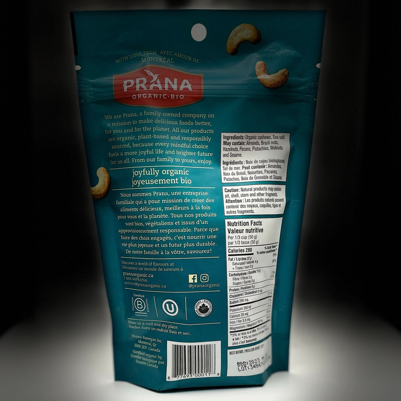 Extaze Cashew Nut Sea Salt