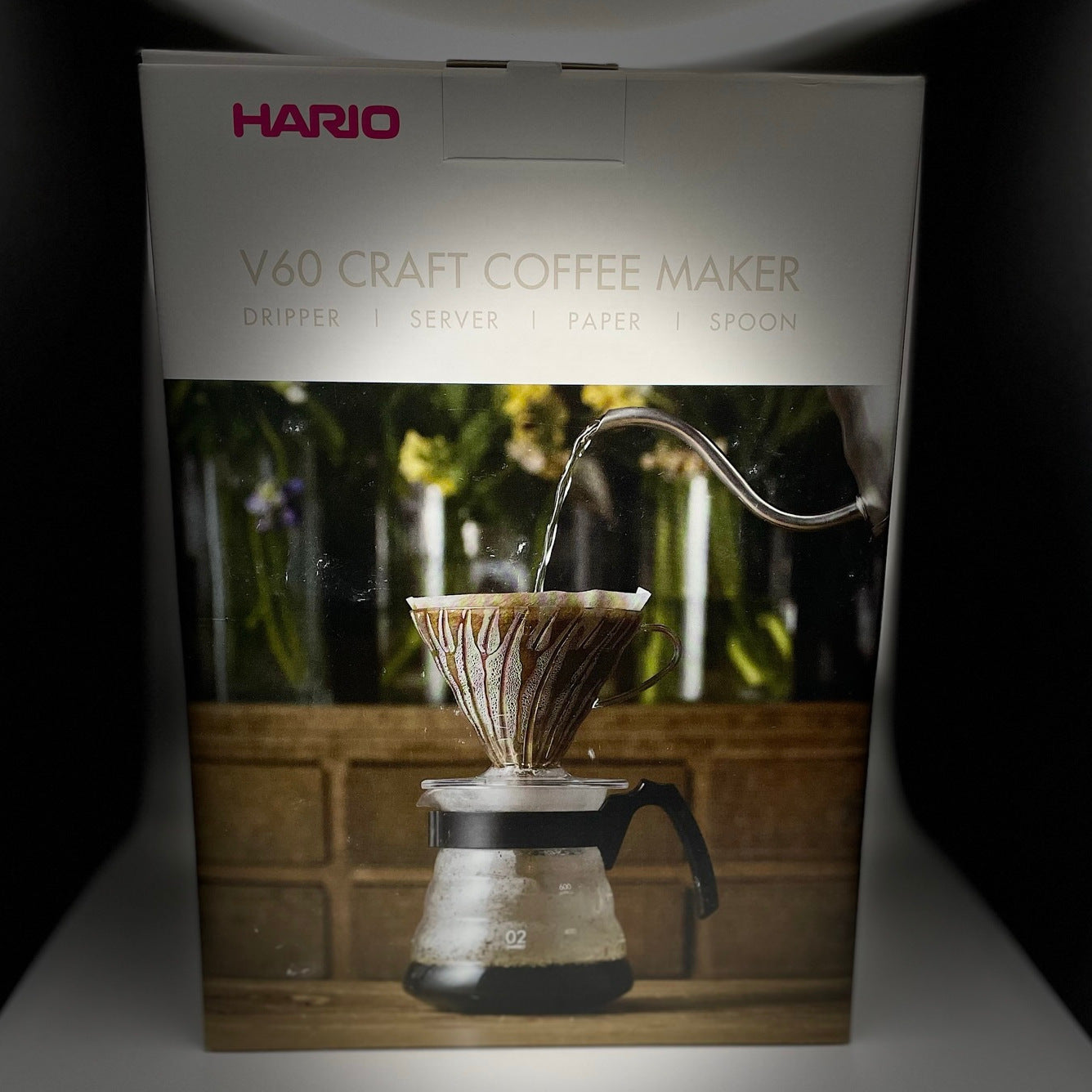 Ensemble pour filtre à café conique V60