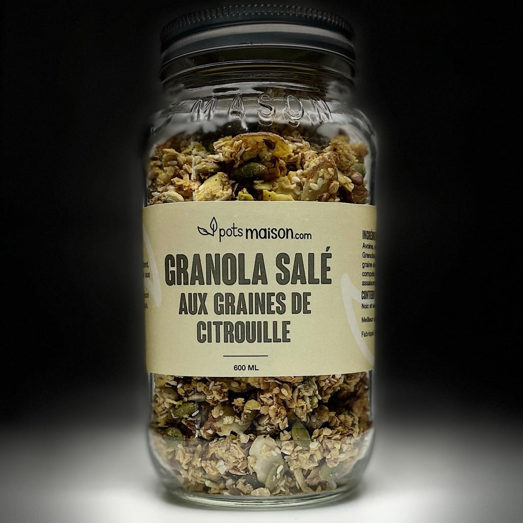 Granola salé aux graines de citrouille PDV