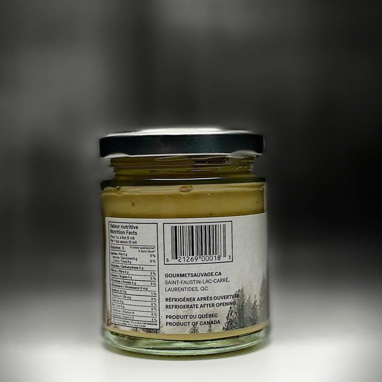 Mustard with samphire