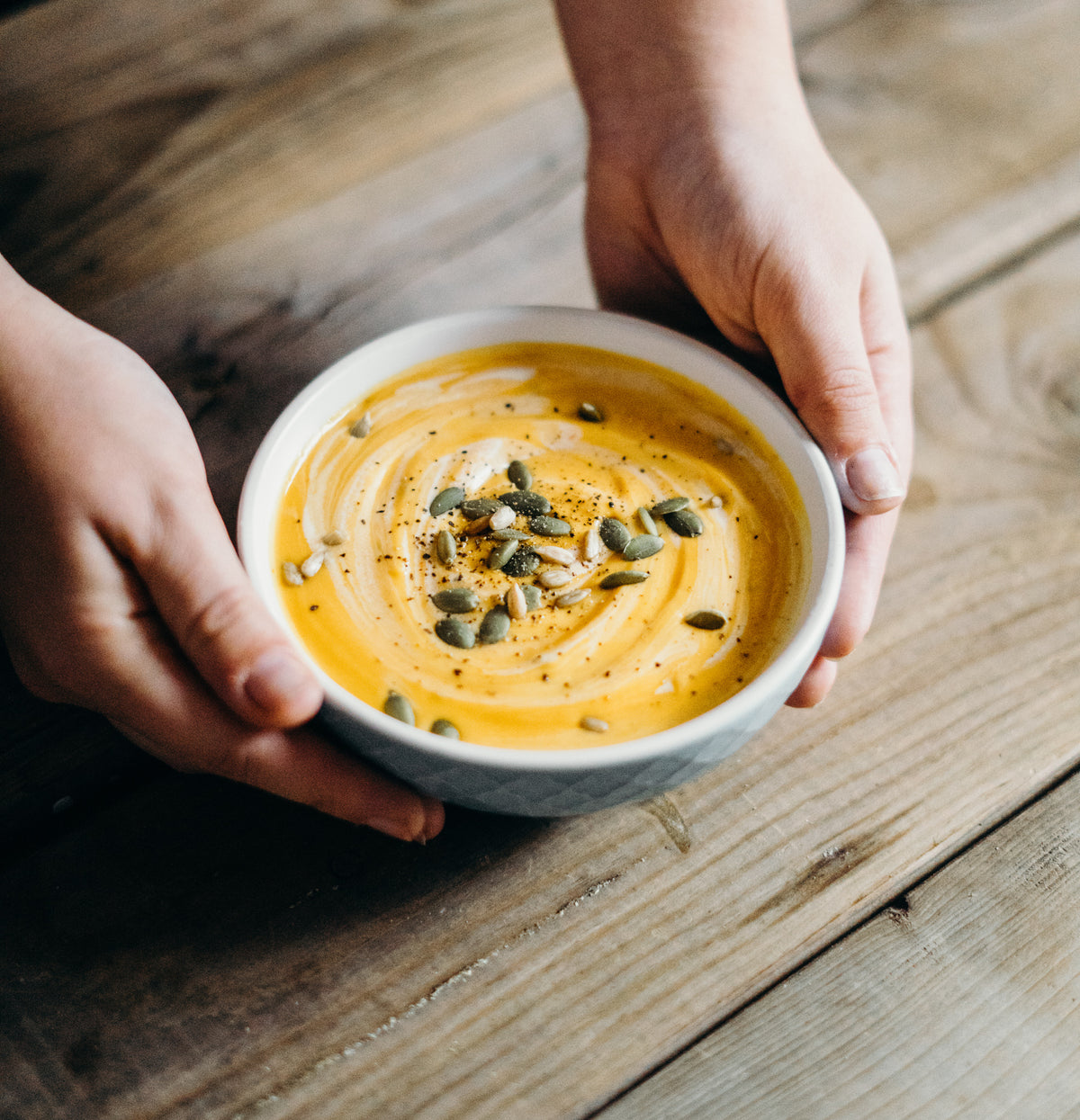 Potage d'automne à la citrouille