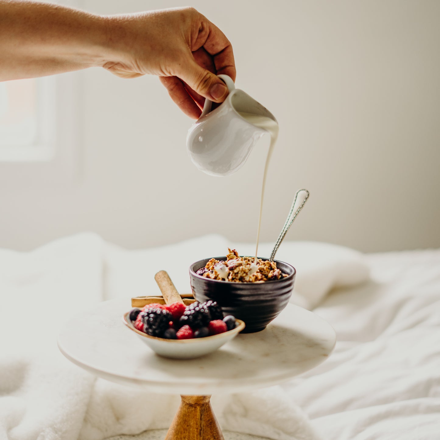Dried fruit and nut granola