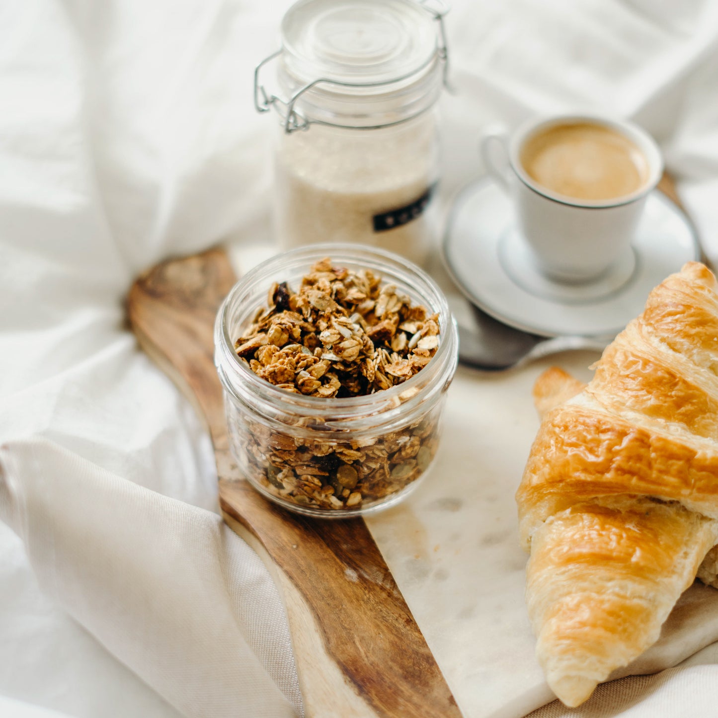 Dried fruit and nut granola