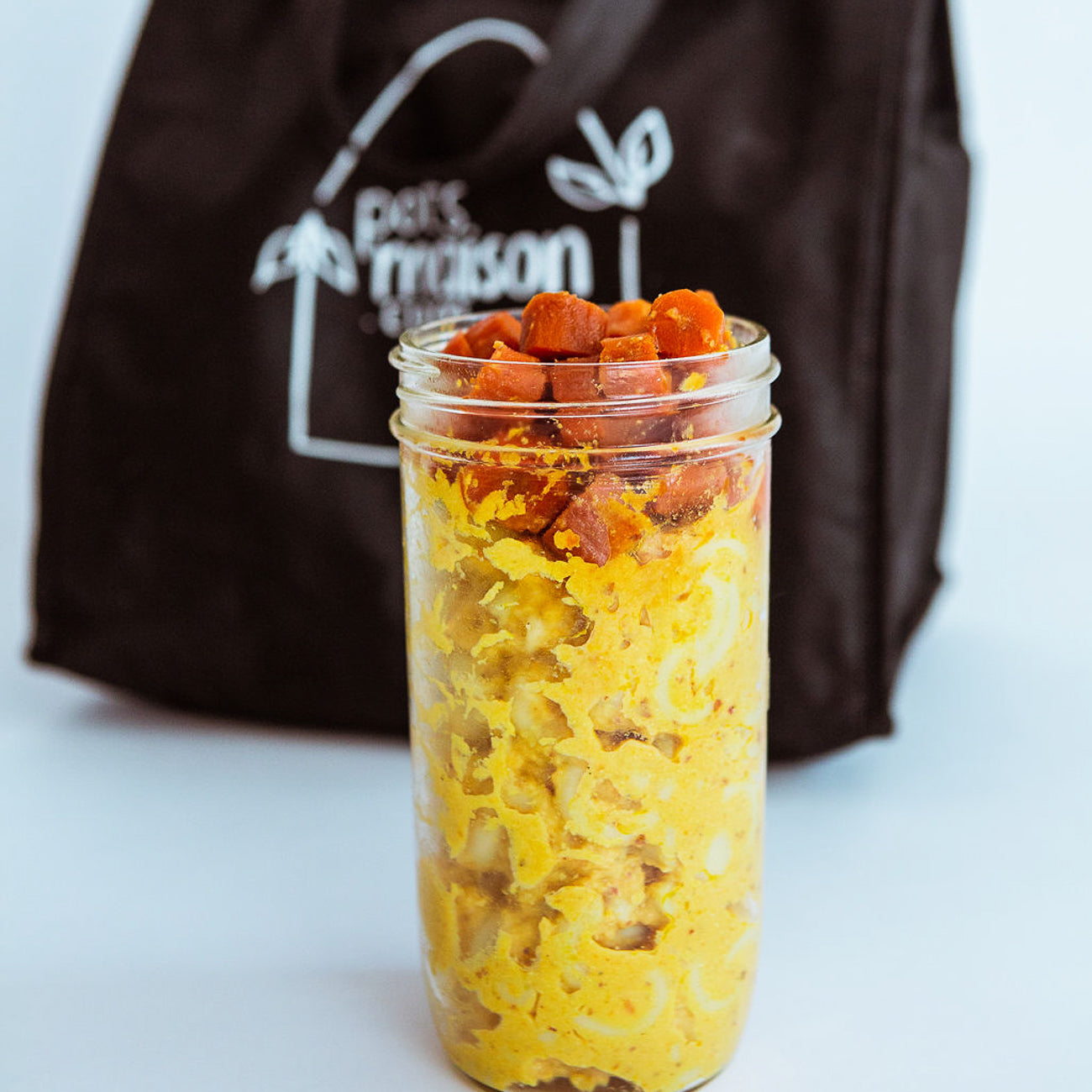 Smoked carrot mac n' cheese