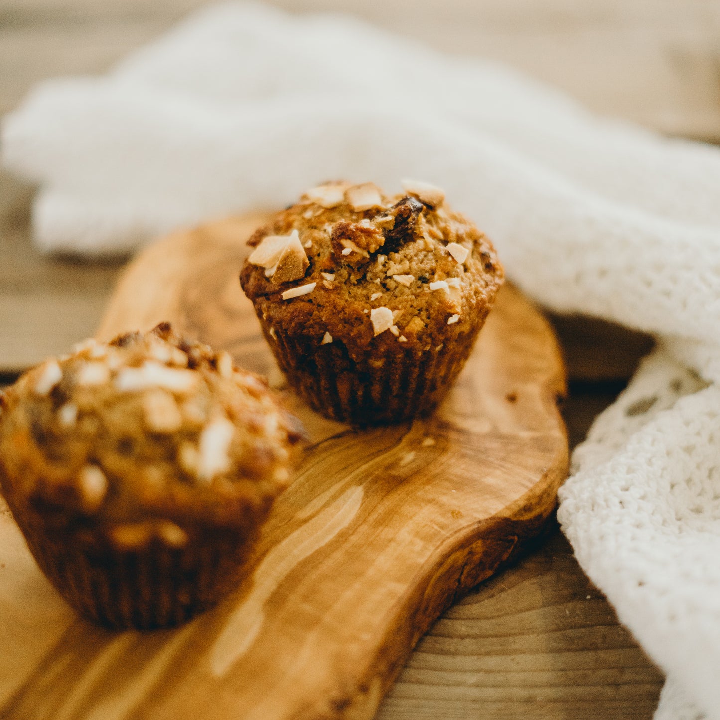 Muffin aux carottes et aux pommes