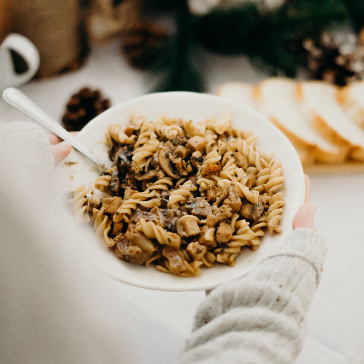 (Congelé) Stroganoff aux champignons et tofu