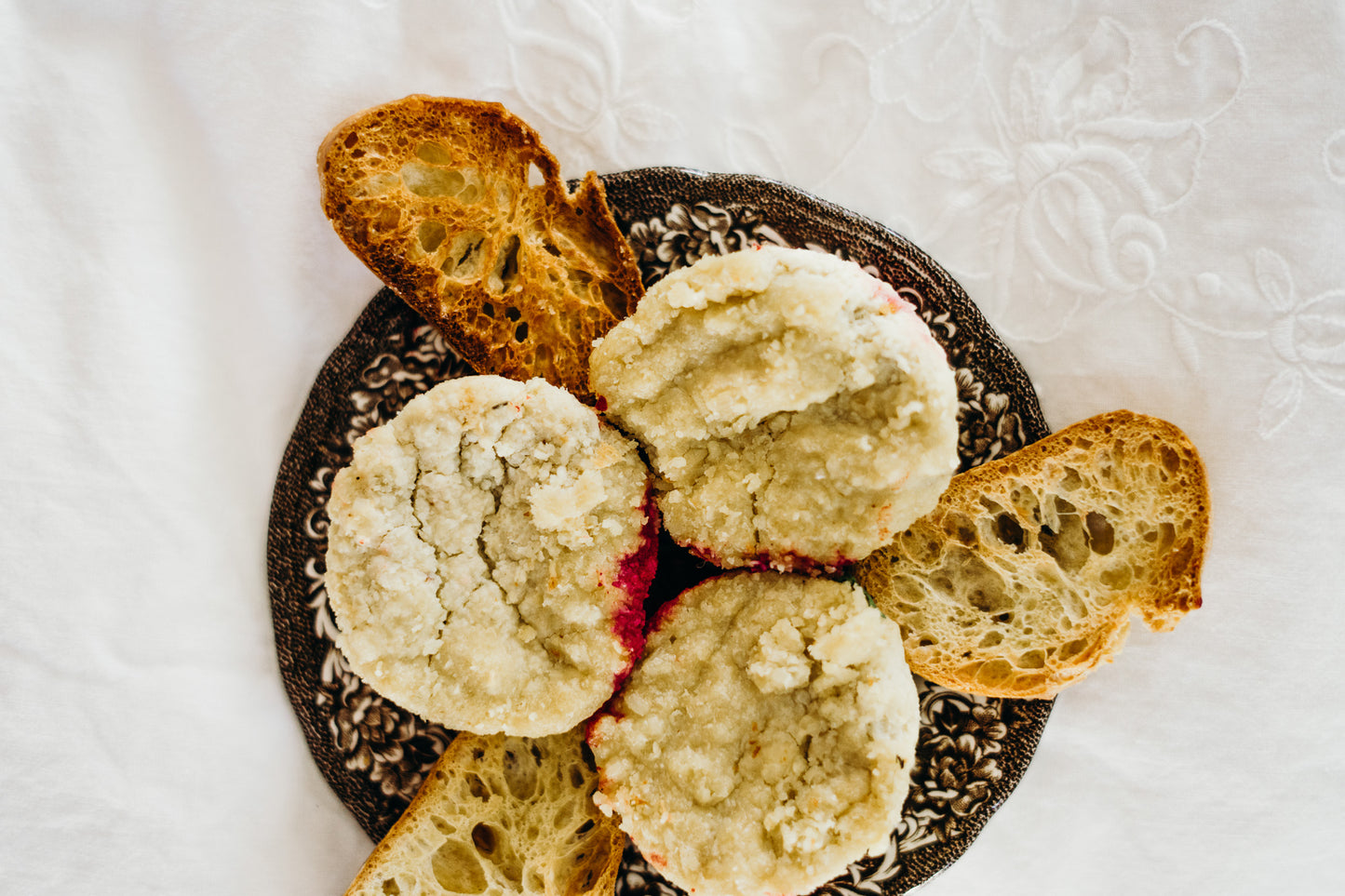 Tartare de betteraves et faumage de cajou