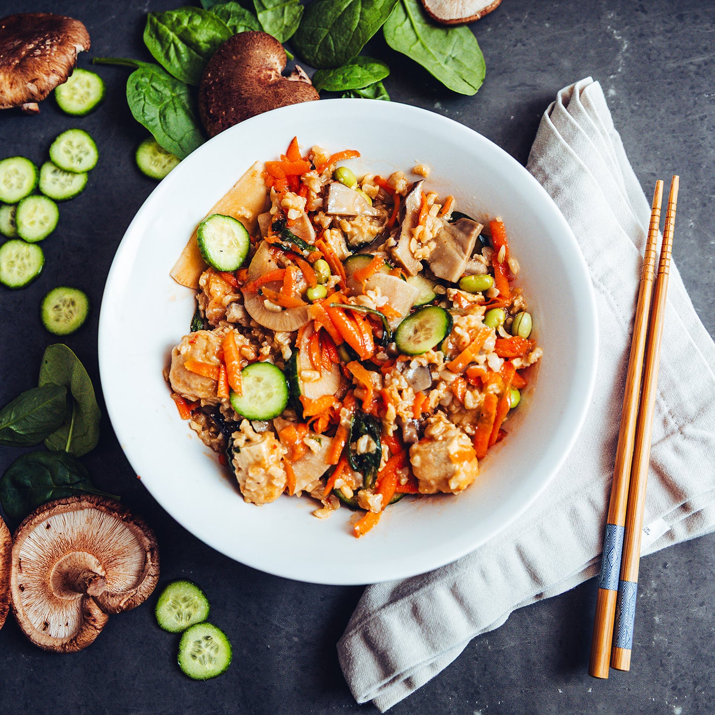 Bibimbap coréen (NOUVEAU)