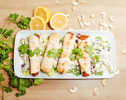 Taquitos et salade au cactus (NOUVEAU)