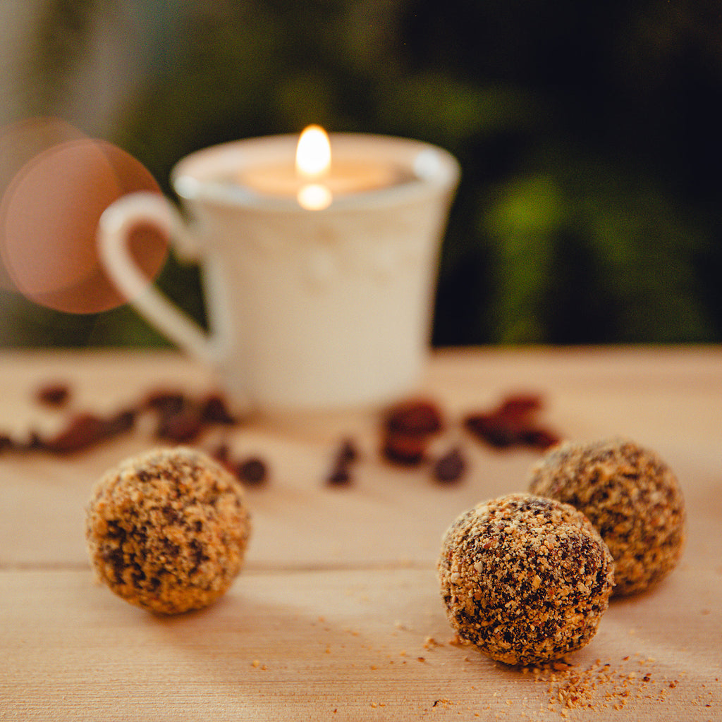 Truffes au cacao et aux amandes