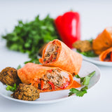 Wrap chaud bolognaise