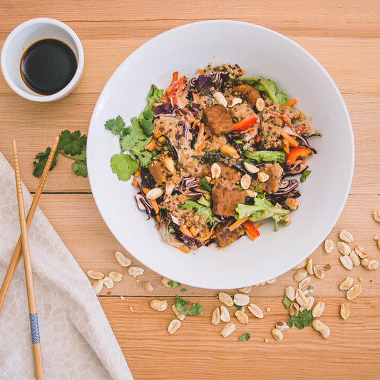 Peanut Explosion Tempeh Bowl