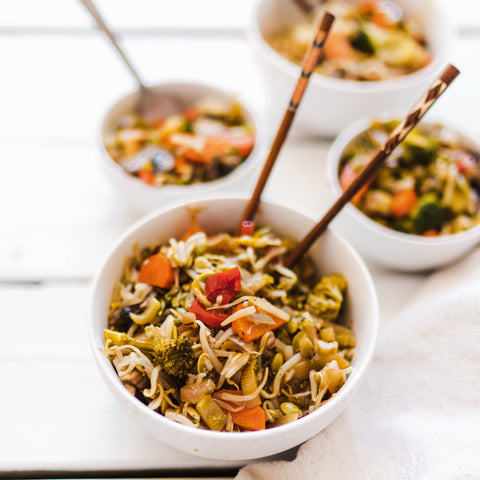 Chop suey aux graines de citrouille