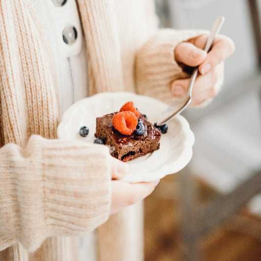 Brownie choco-framboise
