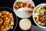 Gyros de tofu à la grecque