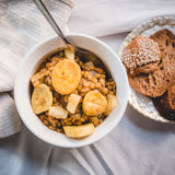 Soupe de lentilles aux fruits grillés