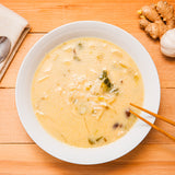 Soupe miso, tofu et champignons shitakes