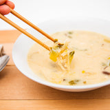 Soupe miso, tofu et champignons shitakes