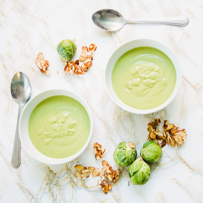 Creamy Brussels Sprout Soup