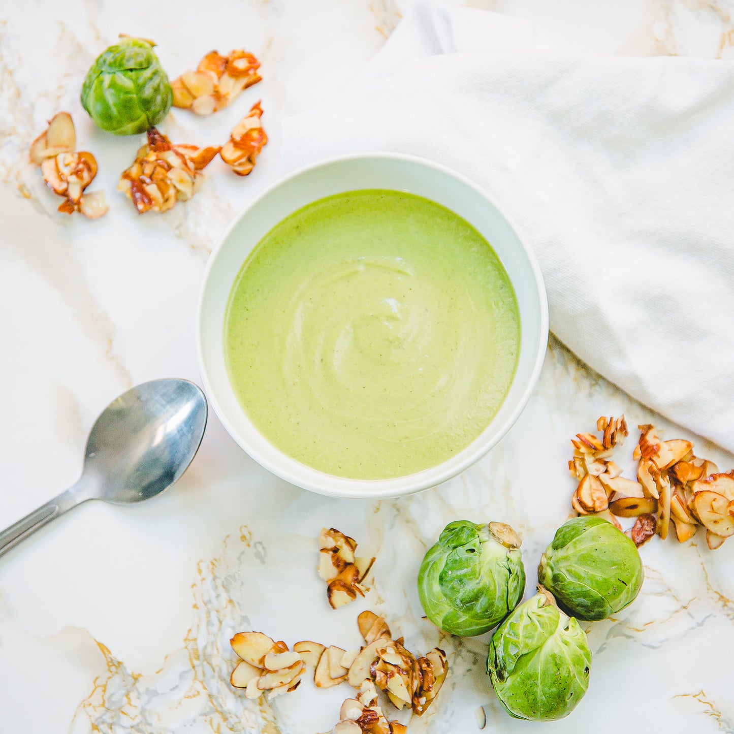 Creamy Brussels Sprout Soup