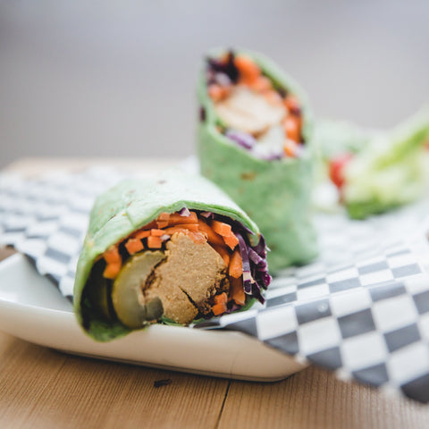Wrap au végé-pâté